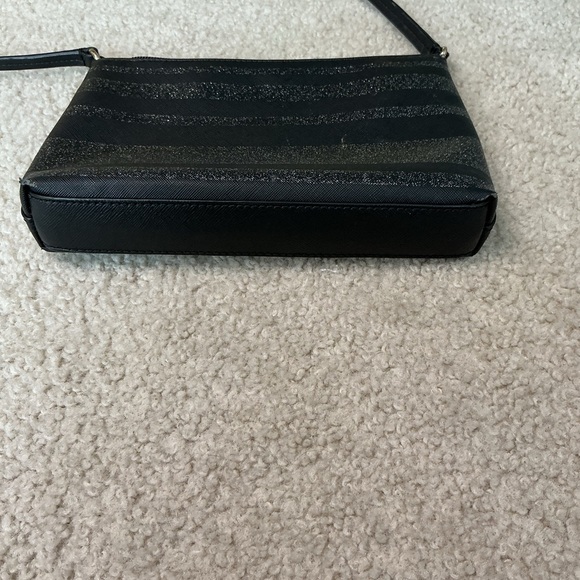Kate Spade Black and Gray Striped Bag - Picture 8 of 11